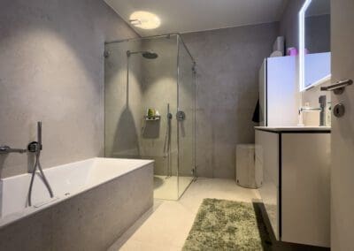 réalisation d'une salle de bain moderne - installation salle de bains et plomberie